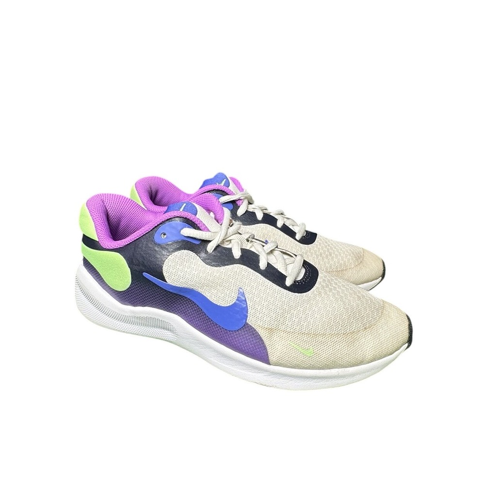Nike Revolution 7 Fuchsia Dream Ultramarine FB7689-100 Kids Size 5Y Sneakers